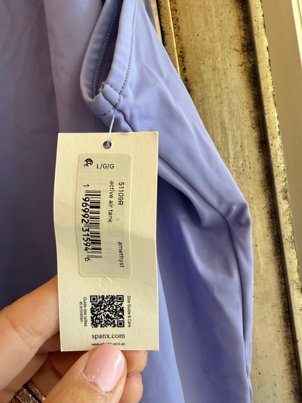 Spanx Light Purple Athletic Tank & Skirt Set - Picture 3 of 5